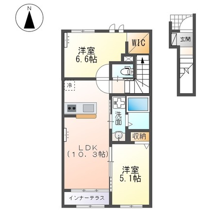 グレイスBの間取り