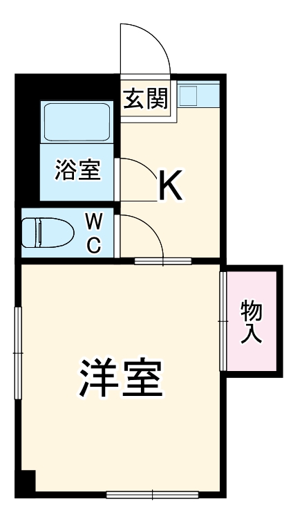運河ハイツの間取り