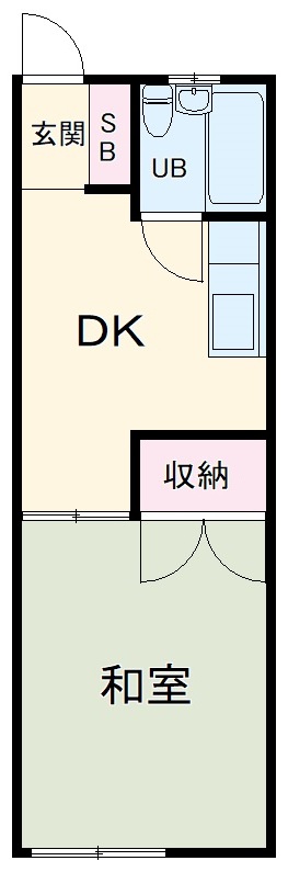 新田ハイツの間取り