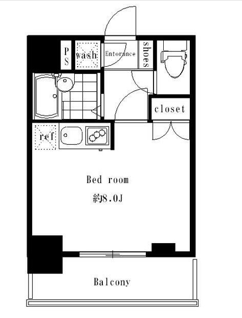 シンシア牛込の間取り