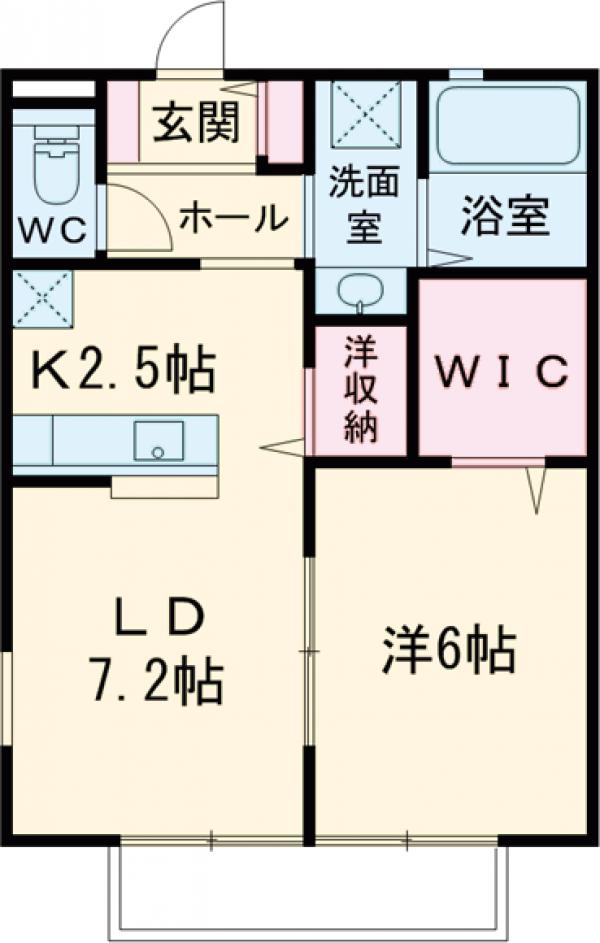 レアルコンフォートⅠの間取り