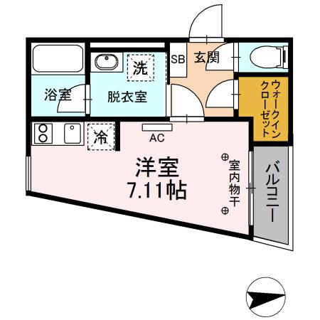 グランテージ新中野の間取り