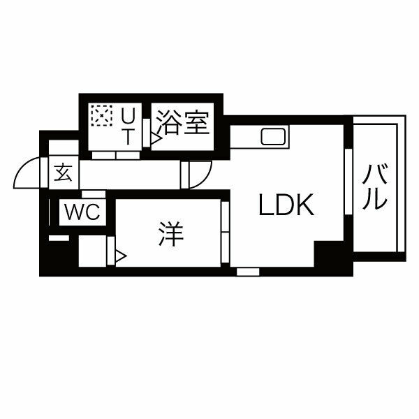 Lives Residence Sakoの間取り