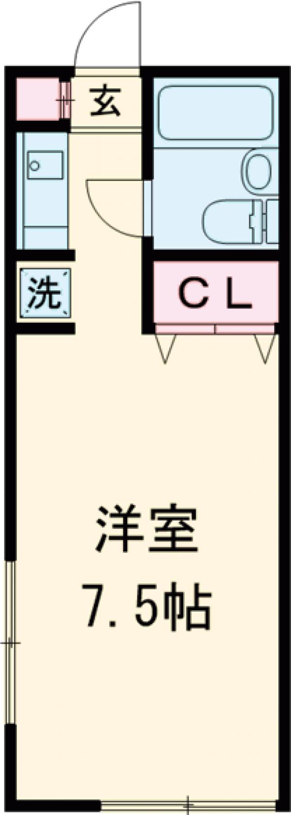 サニーサイドの間取り