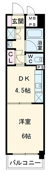 プレーネ西葛西の間取り