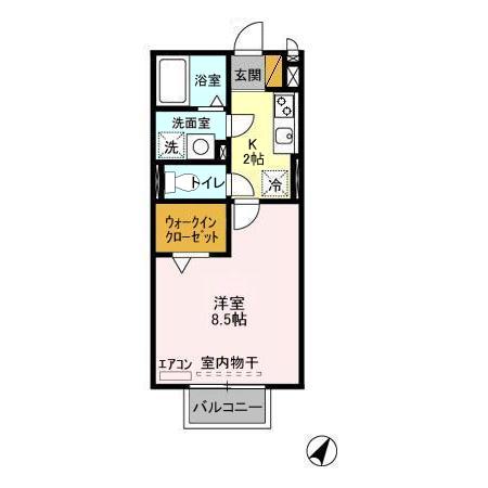 グラン・ヴェルジェⅠの間取り