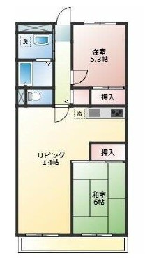 グリーンピア原木の間取り