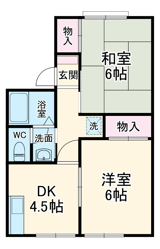 サンヒルズ東の間取り