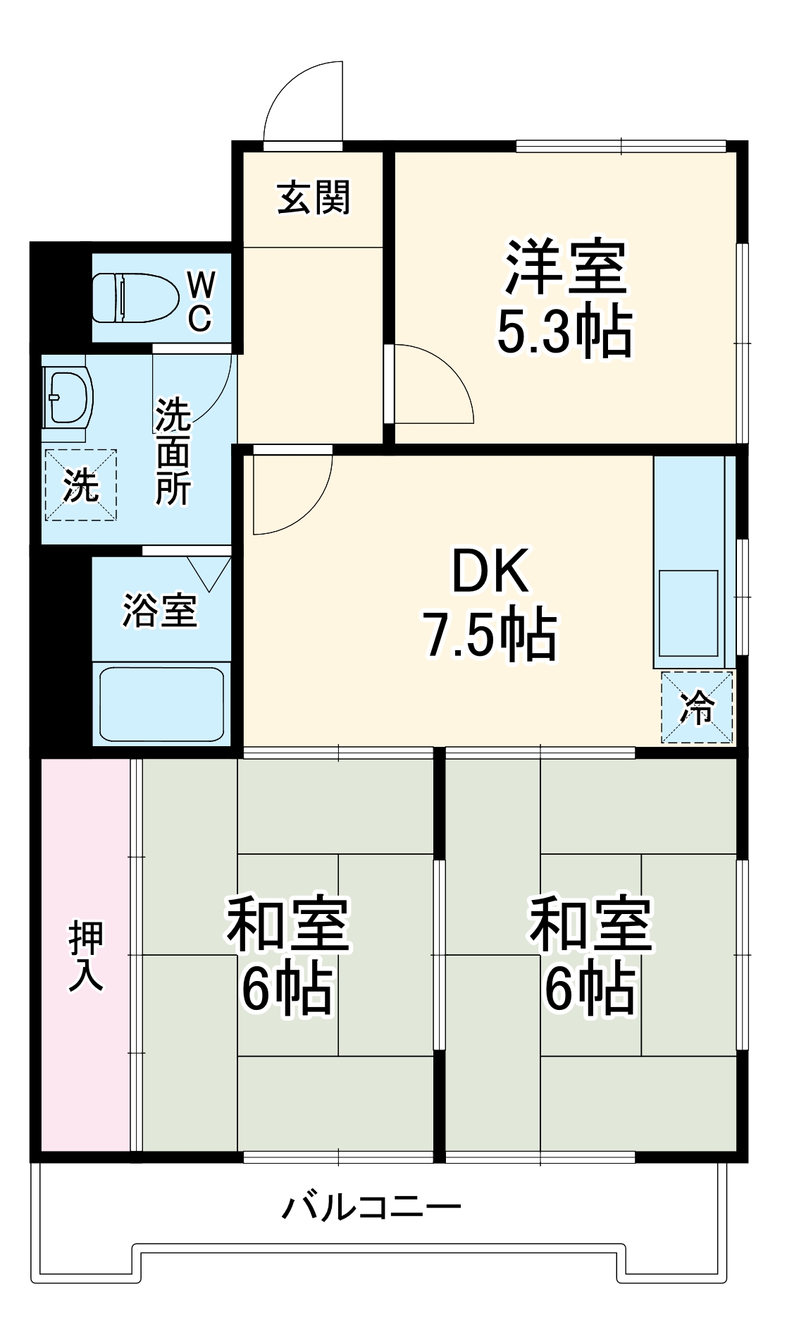 サンシティ88の間取り