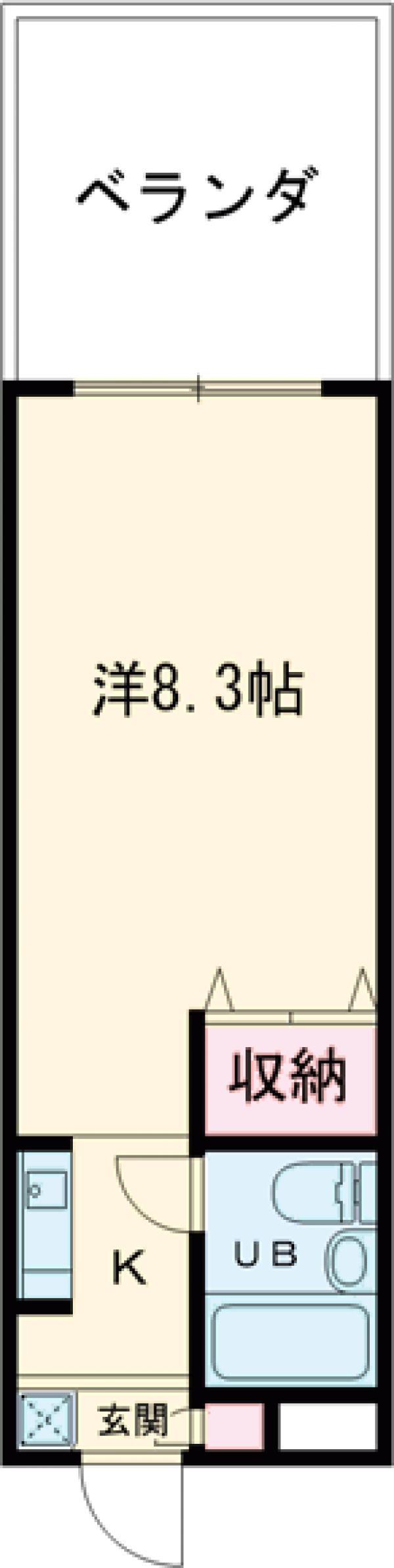 春江マンションの間取り