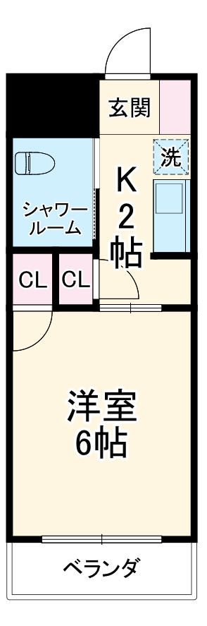 ミネックス植田の間取り