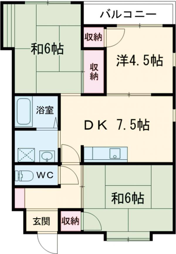 ガーデンテラス金ヶ原の間取り