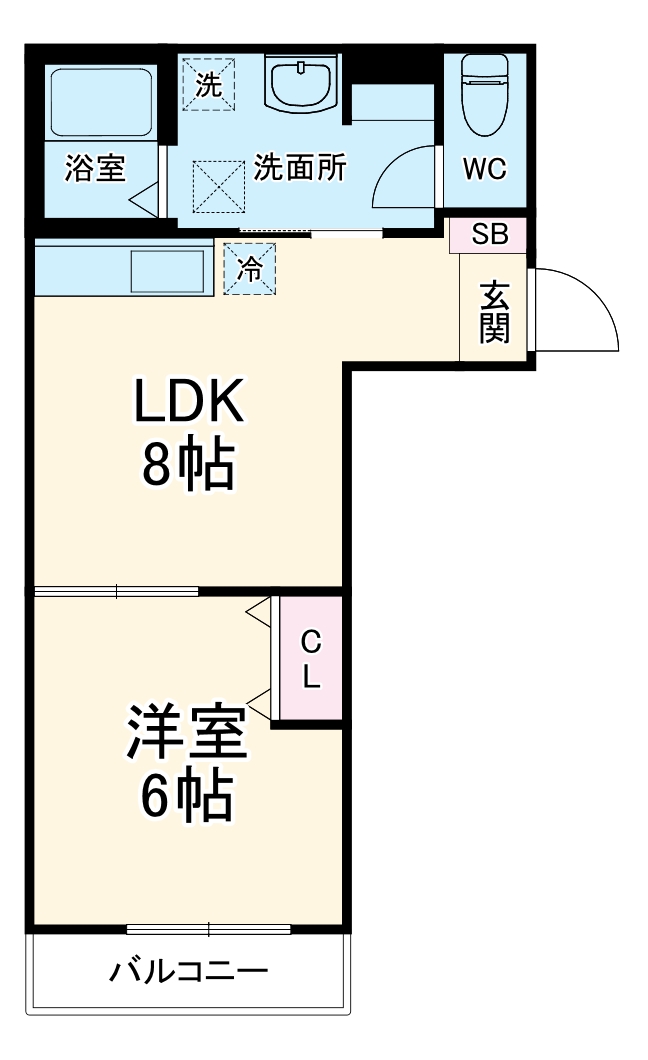 フルセイル矢部の間取り