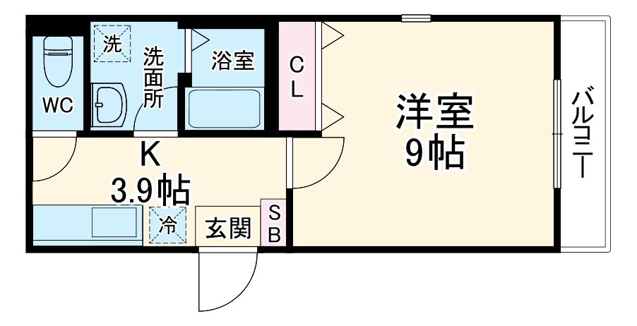 フルセイル矢部の間取り