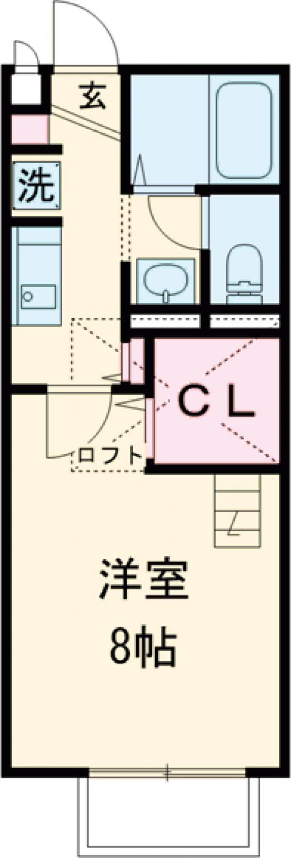 Kiratech Whiteの間取り