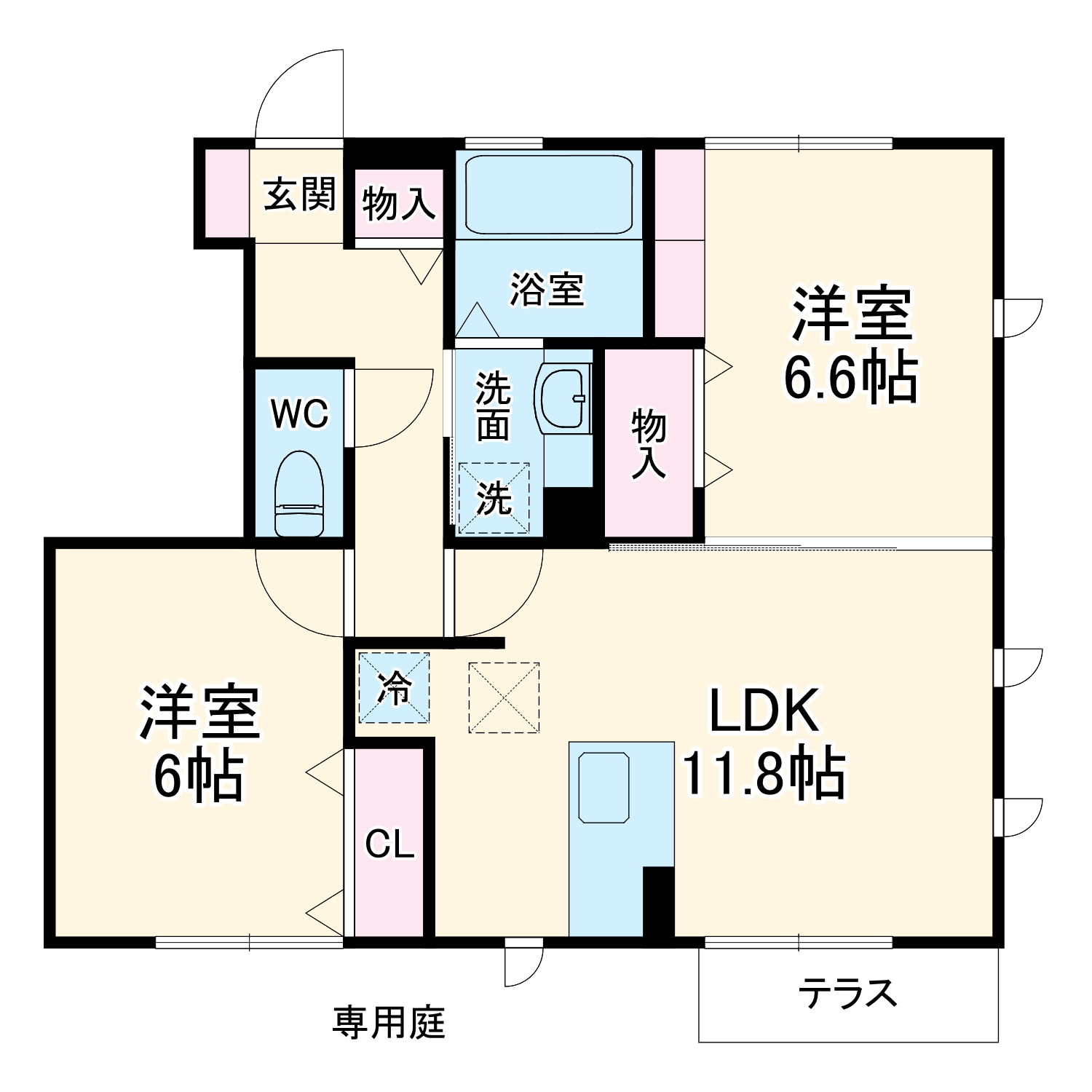 エクセレントヒルⅢの間取り