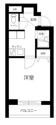 オーク・スクエア八幡山の間取り