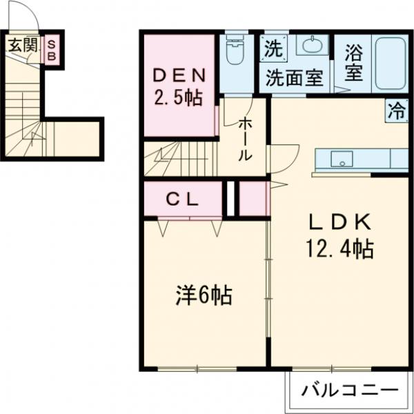 フォレストコートA棟・B棟の間取り