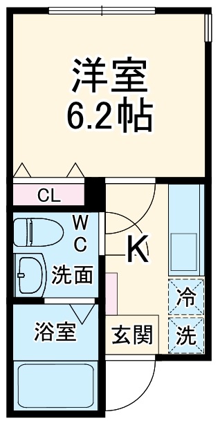 Ambition永田北の間取り