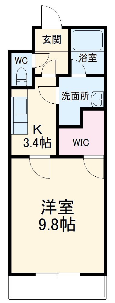 ブリッサの間取り