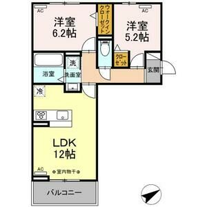 GRAND D-ROOM浄水S棟の間取り