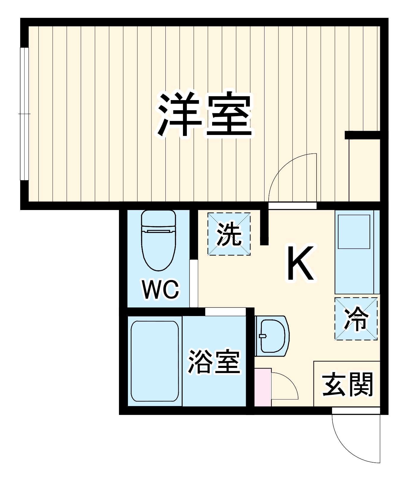 梶ヶ谷コートの間取り