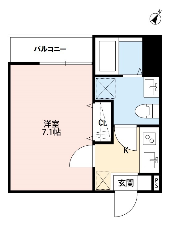 エバースタイル大和田の間取り
