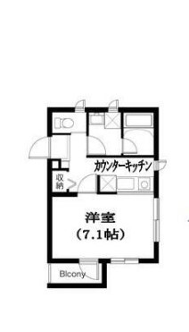 Residence Nakameguroの間取り