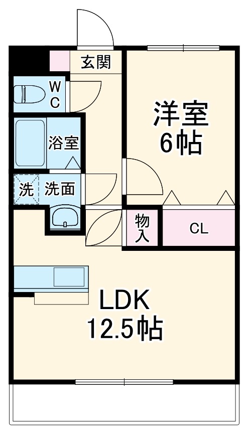 ヒラソールの間取り