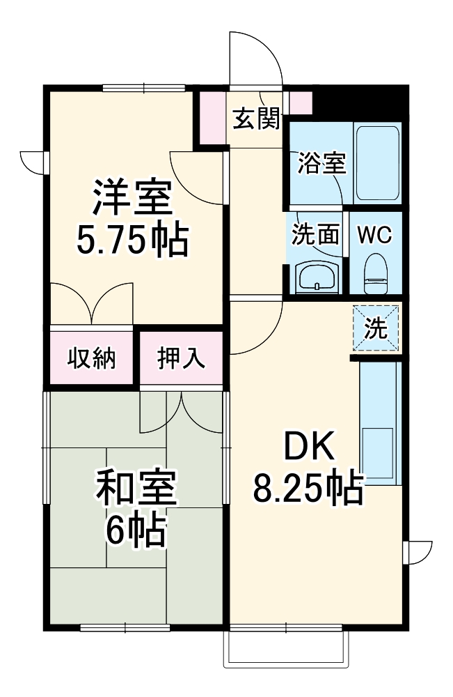 チェリーハウス小和田の間取り