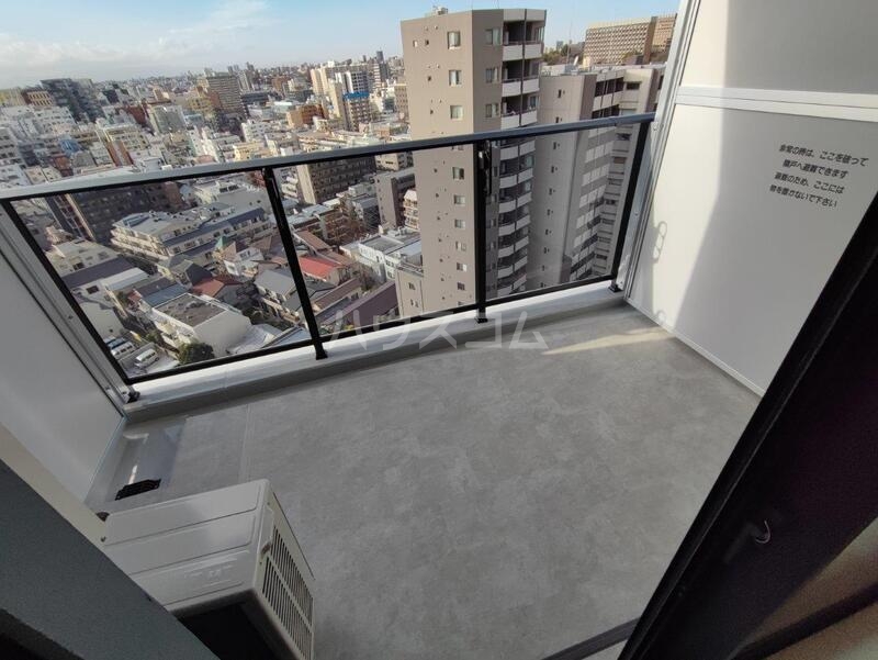 9/25 バルコニー