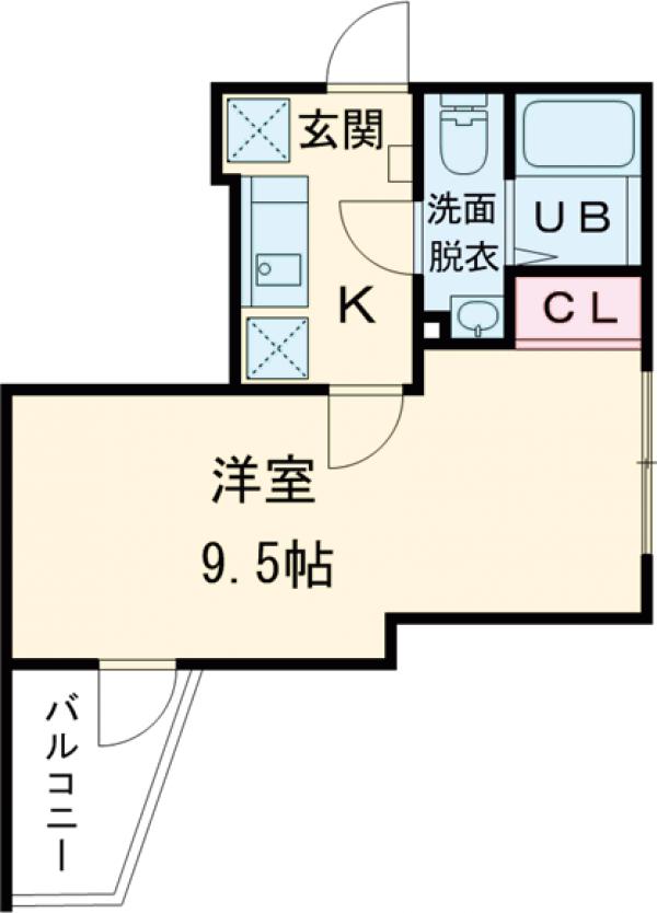 ヒルズ子安町の間取り