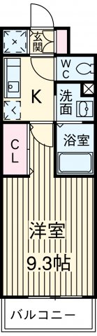 WAVE谷在家の間取り