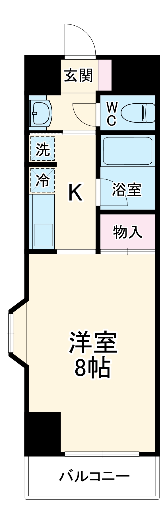高野山第一ビルの間取り