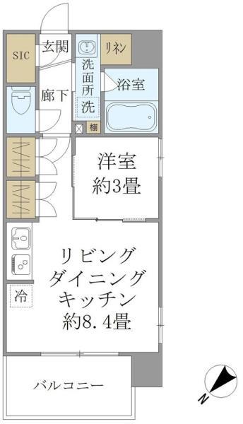 ステラコート川崎の間取り