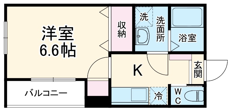 ＭＥＬＤＩＡ小手指の間取り
