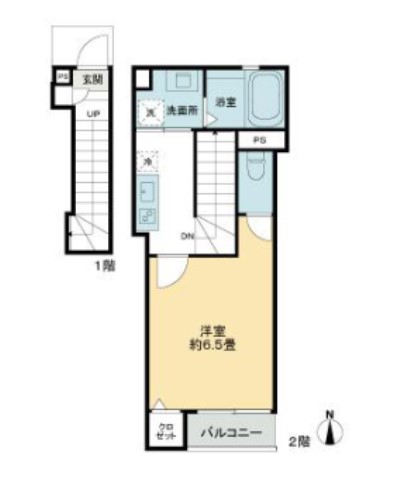 コンフォート明大前の間取り