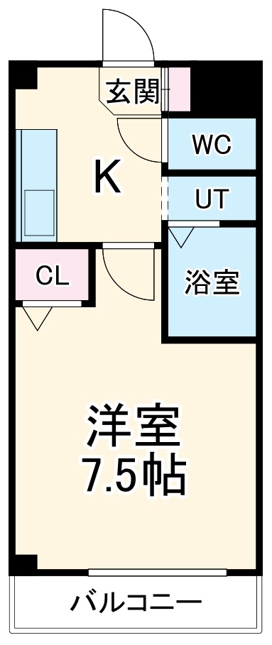 レジデンス司Ⅱの間取り