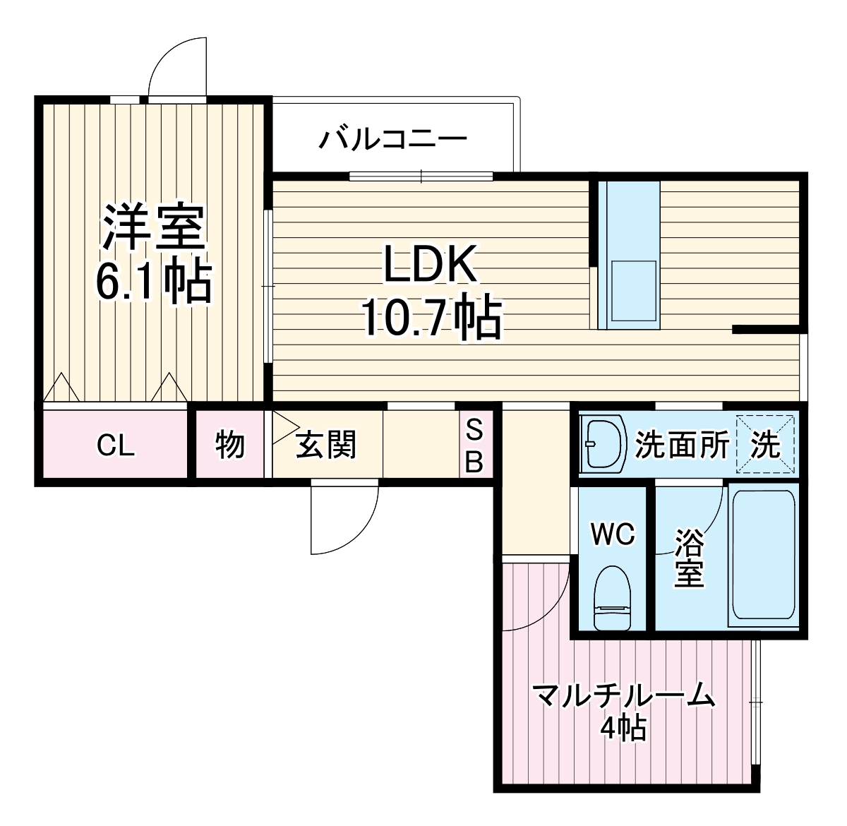 ラ・グランジュAの間取り