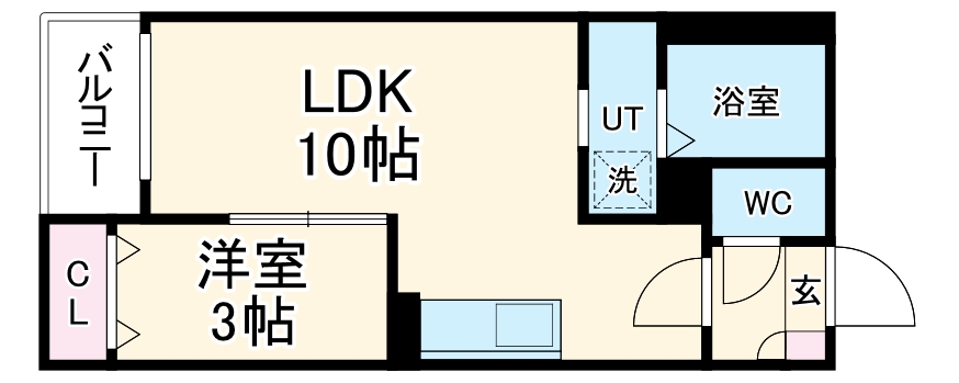 Jack miyoshiⅠの間取り