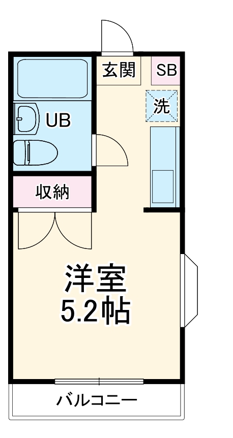 カレッジコーポ吉田の間取り