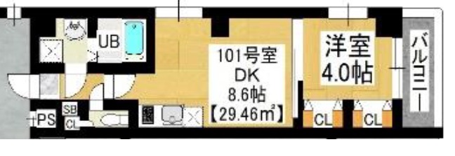 GRAND千葉中央の間取り