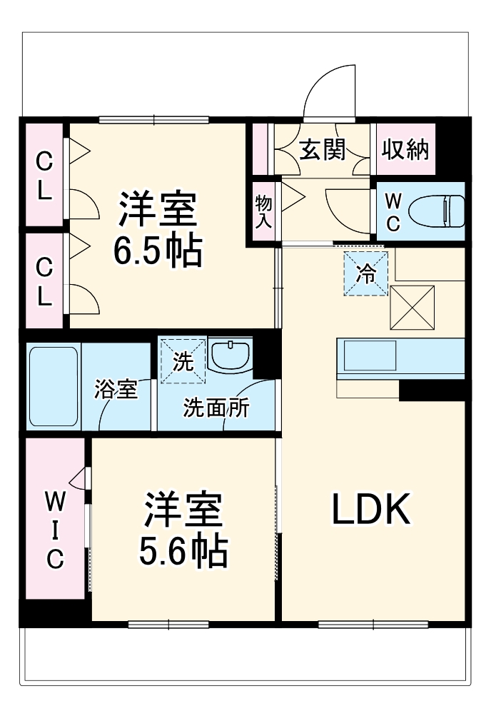ベルウッドレジデンスの間取り