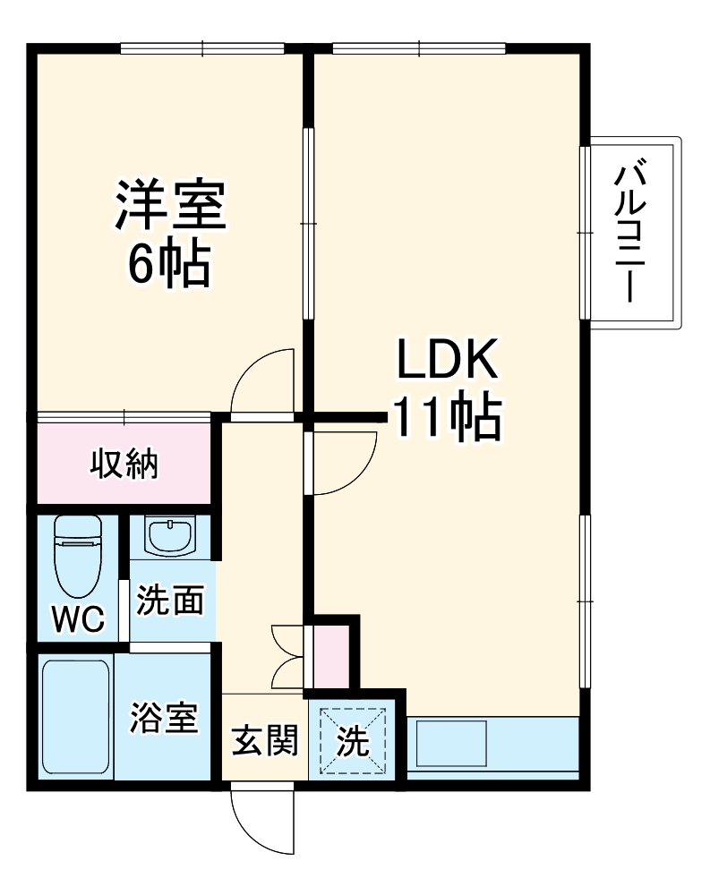 ルミエールの間取り