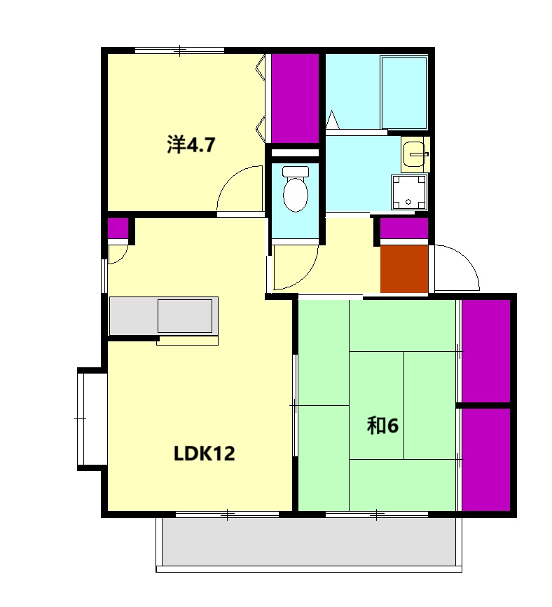 グランシード西湘の間取り