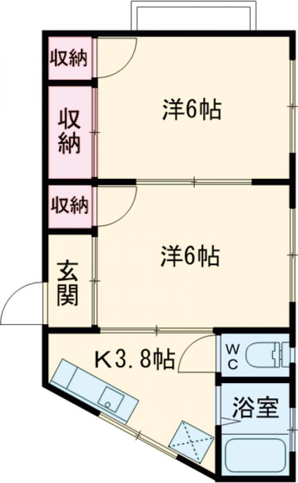 松栄ビルの間取り
