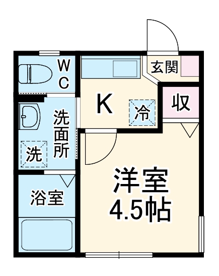 リベラメゾン和地山の間取り