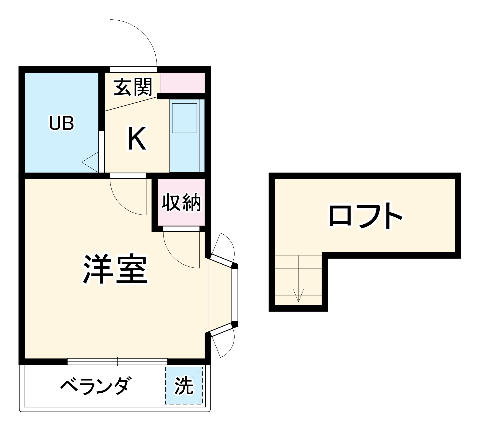 プライア高浜台の間取り