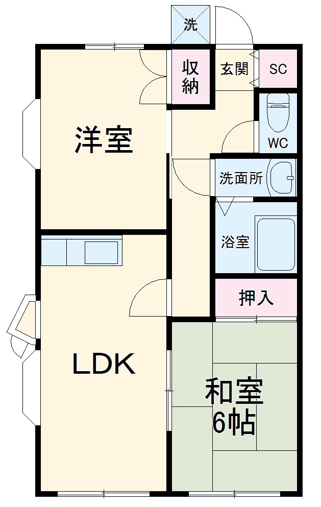 ロイヤルヒルズの間取り