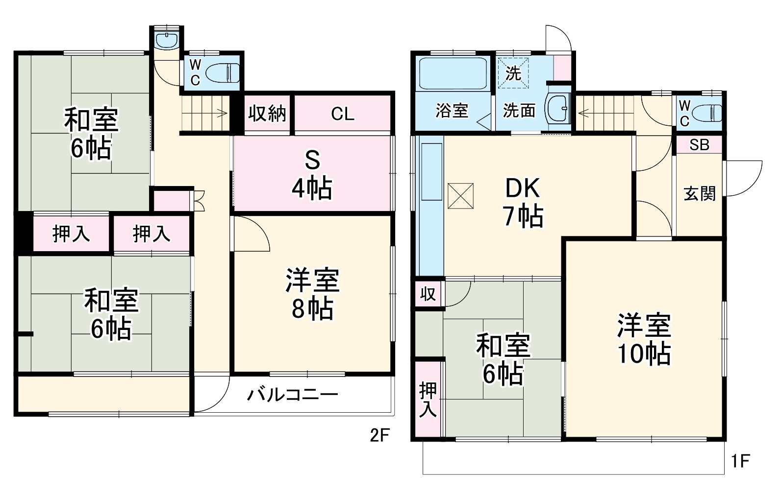 森本12号邸の間取り